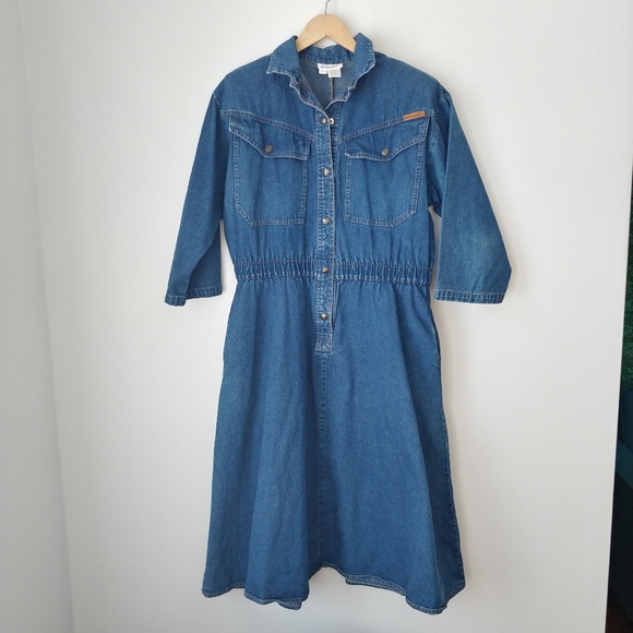 Dreams Dresses & Skirts - 80s denim dress